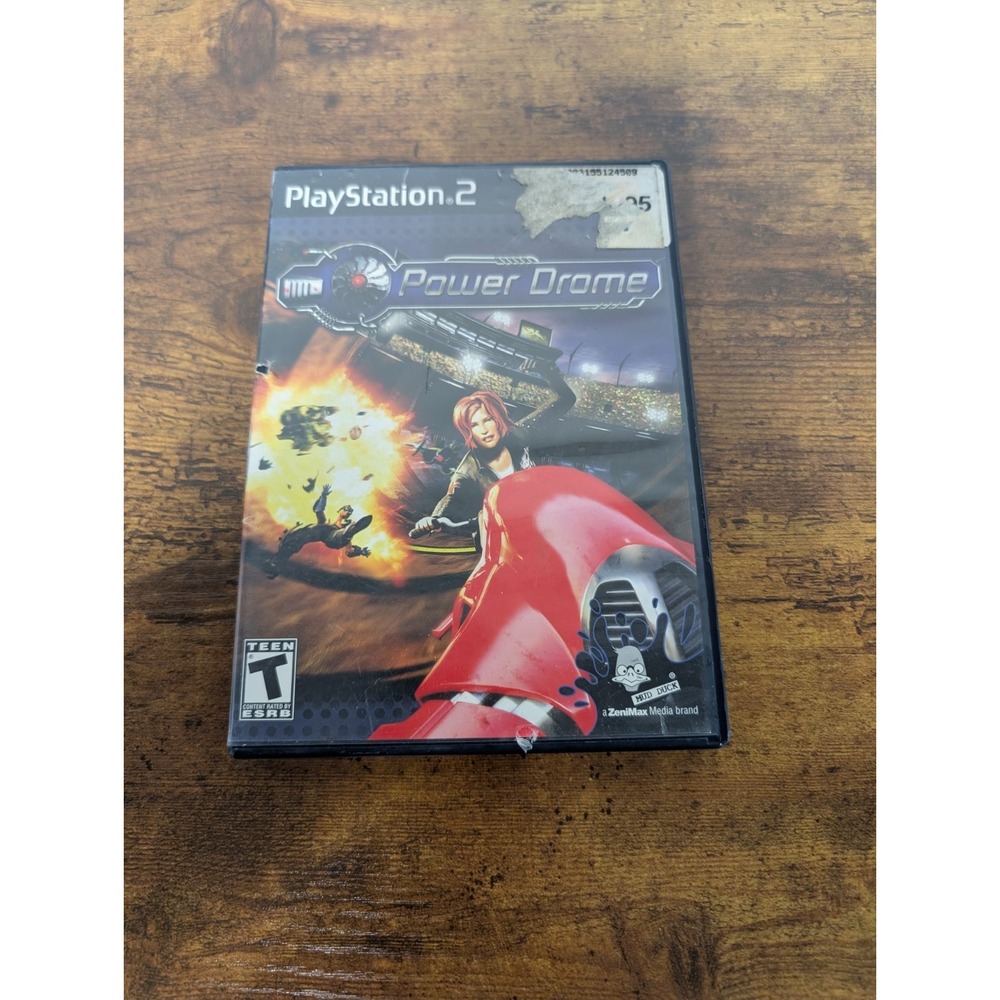 Power Drome (Sony PlayStation 2, 2004) PS2 Black Label